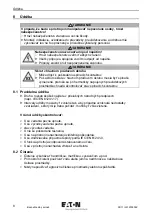 Preview for 98 page of Eaton P1-32/IGF1/SVD-SW/HI11/ATEX22 Operating Instructions Manual