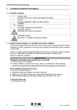 Preview for 132 page of Eaton P1-32/IGF1/SVD-SW/HI11/ATEX22 Operating Instructions Manual