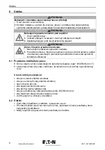 Preview for 138 page of Eaton P1-32/IGF1/SVD-SW/HI11/ATEX22 Operating Instructions Manual