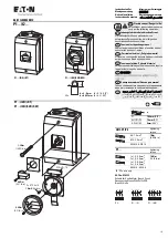 Предварительный просмотр 1 страницы Eaton P1/I2 Series Instruction Leaflet