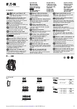 Предварительный просмотр 1 страницы Eaton P1 XM Series Instruction Leaflet