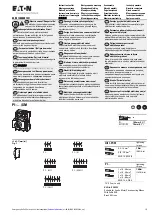 Preview for 1 page of Eaton P1-XM Series Instruction Leaflet