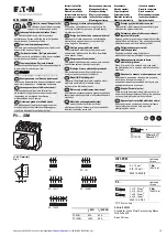 Preview for 1 page of Eaton P3 XM Series Instruction Leaflet