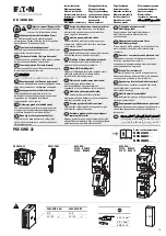 Предварительный просмотр 1 страницы Eaton PKE-SWD-32 Instruction Leaflet