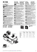 Предварительный просмотр 4 страницы Eaton PKZ0-XH Series Instruction Leaflet