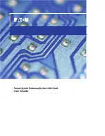 Preview for 1 page of Eaton POW-R-COMMAND 1000 User Manual