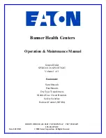 Eaton Pow-R-Line SPX0361126 Maintenance Manual preview