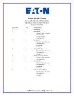 Предварительный просмотр 3 страницы Eaton Pow-R-Line SPX0361126 Maintenance Manual