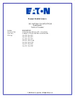 Preview for 291 page of Eaton Pow-R-Line SPX0361126 Maintenance Manual