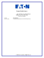 Preview for 407 page of Eaton Pow-R-Line SPX0361126 Maintenance Manual