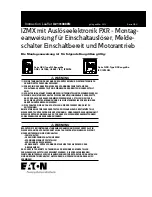 Предварительный просмотр 15 страницы Eaton Power Defense IZMX40 Instruction Leaflet