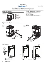 Предварительный просмотр 2 страницы Eaton Power Defense PD2 Instruction Leaflet