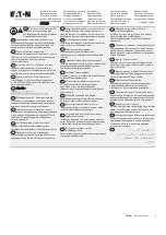 Preview for 1 page of Eaton Power Defense PD6 Instruction Leaflet