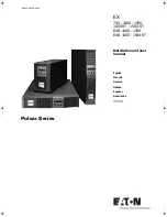 Preview for 1 page of Eaton Power-Sure 700 Installation And User Manual