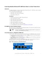 Preview for 1 page of Eaton Power Xpert Meter 2000 Instructions Manual