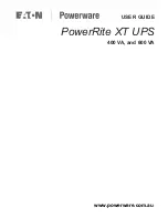 Eaton PowerRite XT PRXT-0400A User Manual preview