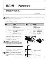 Предварительный просмотр 9 страницы Eaton Powerware 5125 Quick Start Manual