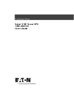 Preview for 1 page of Eaton Powerware 5125 User Manual