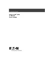 Eaton Powerware 9170+ UPS 3-18 kVA User Manual preview