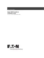 Eaton Powerware 9355 Installation Manual preview