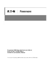 Eaton Powerware 9390 IAC-B Installation And Operation Manual preview