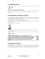 Preview for 149 page of Eaton Powerware 9395 User And Installation Manual