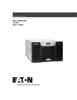 Предварительный просмотр 1 страницы Eaton Powerware Series User Manual