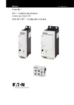 Предварительный просмотр 1 страницы Eaton PowerXL DE1 series Manual