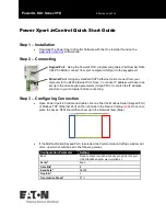 Eaton PowerXL DG1 Series VFD Quick Start Manual preview