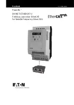 Preview for 1 page of Eaton PowerXL DX-NET-ETHERCAT-2 Manual