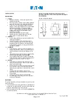 Preview for 2 page of Eaton PVD40 Series Manual