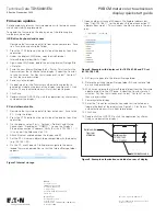 Предварительный просмотр 4 страницы Eaton PXBCM-DISP-6-XV Quick Start Manual