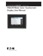 Preview for 1 page of Eaton PXBCM-DISP-6 User Manual