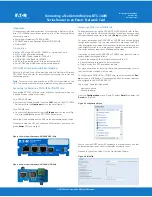 Preview for 1 page of Eaton PXGMS Power Xpert Gateway Minislot UPS Quick Start Manual