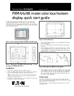 Eaton PXM468K-DISP-6-XV Quick Start Manual preview