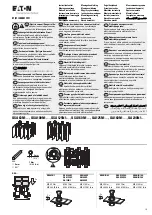 Eaton QSA63N1 Series Instruction Leaflet предпросмотр