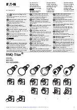 Предварительный просмотр 1 страницы Eaton RMQ-Titan C22-PV Series Instruction Leaflet