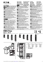 Preview for 1 page of Eaton RMQ-Titan M22-FI Series Instruction Leaflet