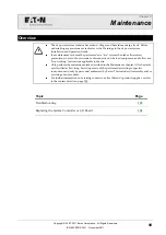 Preview for 107 page of Eaton SC200 Operation Handbook