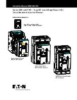 Eaton Series NRX Instruction Manual предпросмотр