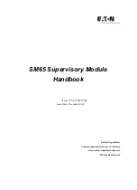 Eaton SM65 Handbook предпросмотр