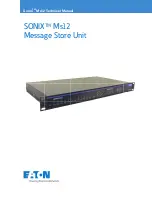 Eaton SONIX Ms12 Technical Manual предпросмотр