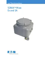 Eaton SONIX Mute Ex Technical Manual предпросмотр