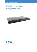 Preview for 1 page of Eaton SONiX Pm10 Technical Manual