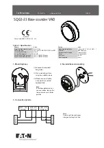 Предварительный просмотр 1 страницы Eaton SQG3 Series Technical Data