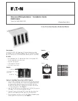 Eaton StructuredWiringSolutions ESWT41600 Instruction Leaflet preview