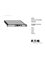 Предварительный просмотр 1 страницы Eaton STS 16 Installation And User Manual