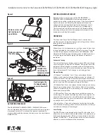 Предварительный просмотр 2 страницы Eaton Sure-Lites SELM25R16SD Installation Instructions