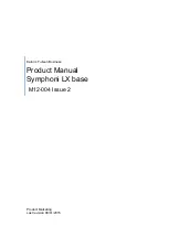 Предварительный просмотр 1 страницы Eaton Symphoni LX Base Product Manual