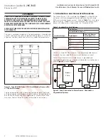 Preview for 2 page of Eaton TA602LD Instruction Leaflet